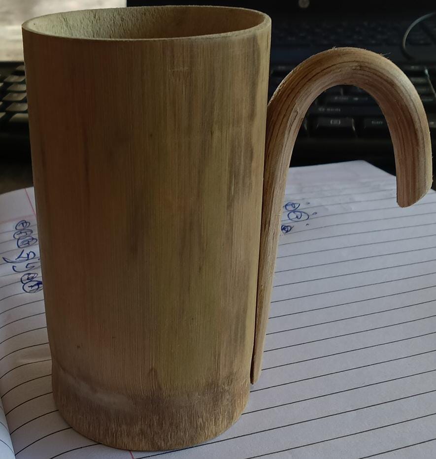 Bamboo Handicrafts made by GSDP trainees